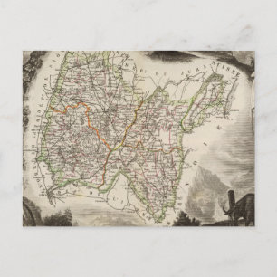 Illustrations, landscapes postcard