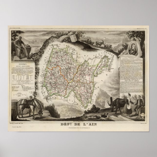 Illustrations, landscapes poster (Front)