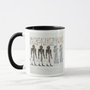 Illustrations of hieroglyphics from the Tombs of t Mug