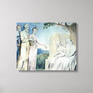 Illustrations of the Book of Job Canvas Print