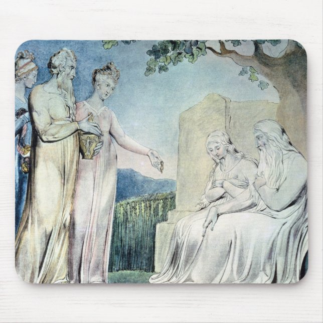 Illustrations of the Book of Job Mouse Mat (Front)