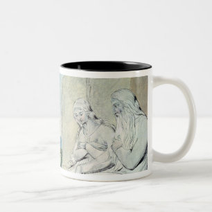 Illustrations of the Book of Job Two-Tone Coffee Mug