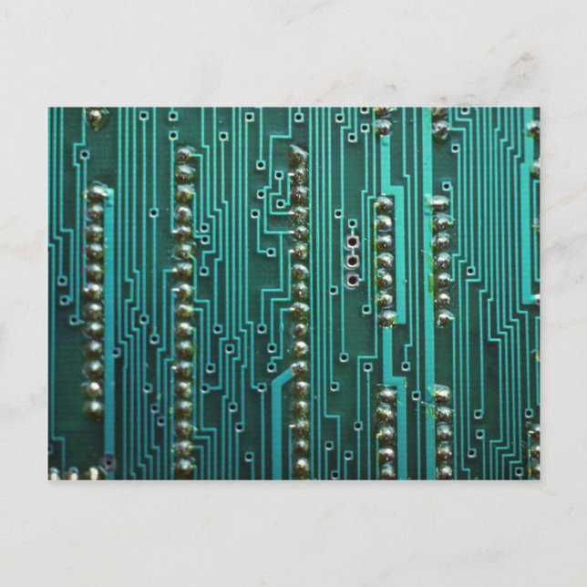 Illustrative Circuit board Postcard (Front)