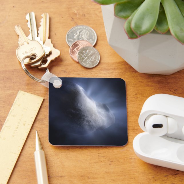 Illustrative Close-Up The Comet Tempel. Key Ring (Desk)