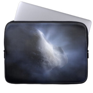 Illustrative Close-Up The Comet Tempel. Laptop Sleeve