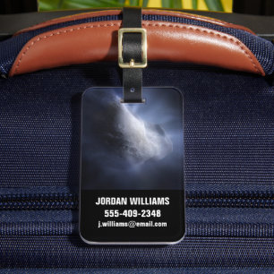 Illustrative Close-Up The Comet Tempel. Luggage Tag