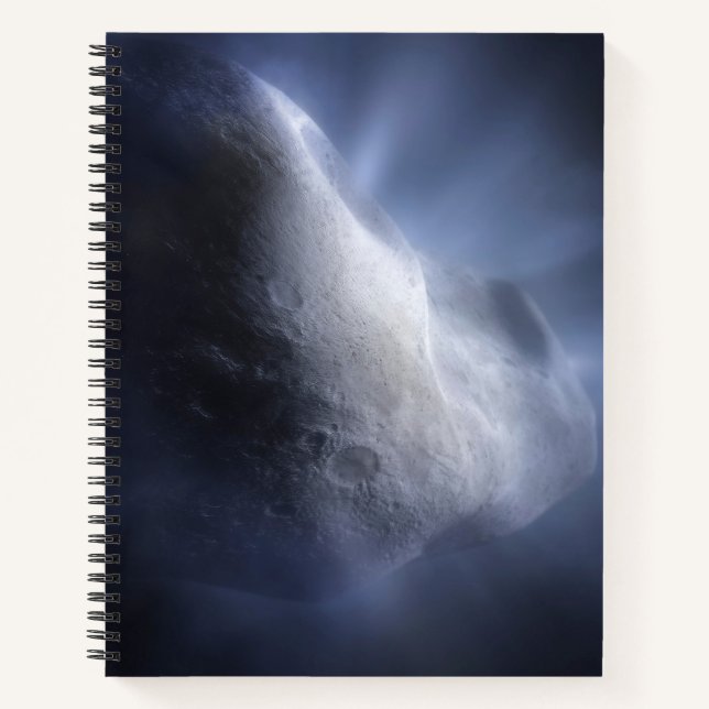 Illustrative Close-Up The Comet Tempel. Notebook (Front)