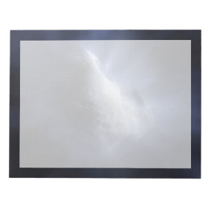 Illustrative Close-Up The Comet Tempel. Notepad