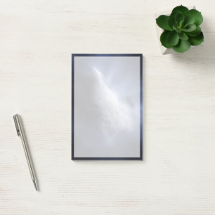 Illustrative Close-Up The Comet Tempel. Post-it Notes