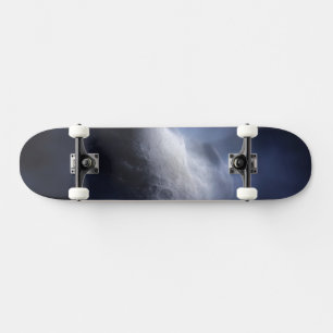 Illustrative Close-Up The Comet Tempel. Skateboard