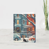 Illustrative New York city retro