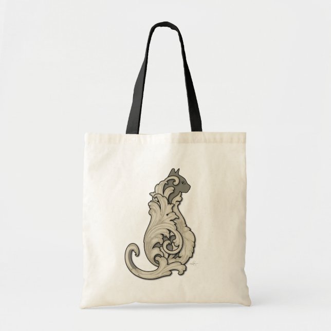 Illustrious Cat Tote Bag (Front)