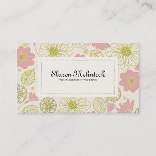 Illustrious Flowers Business Card