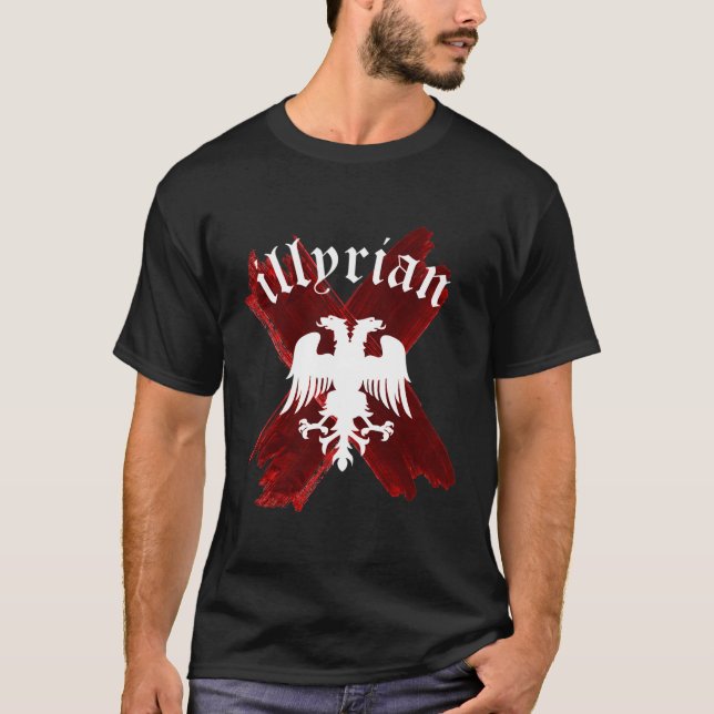 Illyrian Albanian T-Shirt (Front)