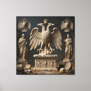 IllyrianAltarRelics-SacredEagleArtBundle I HERSYM  Canvas Print