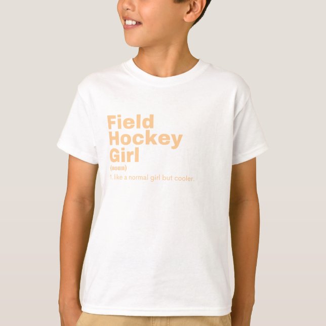 ilm Girl - Field Hockey T-Shirt (Front)