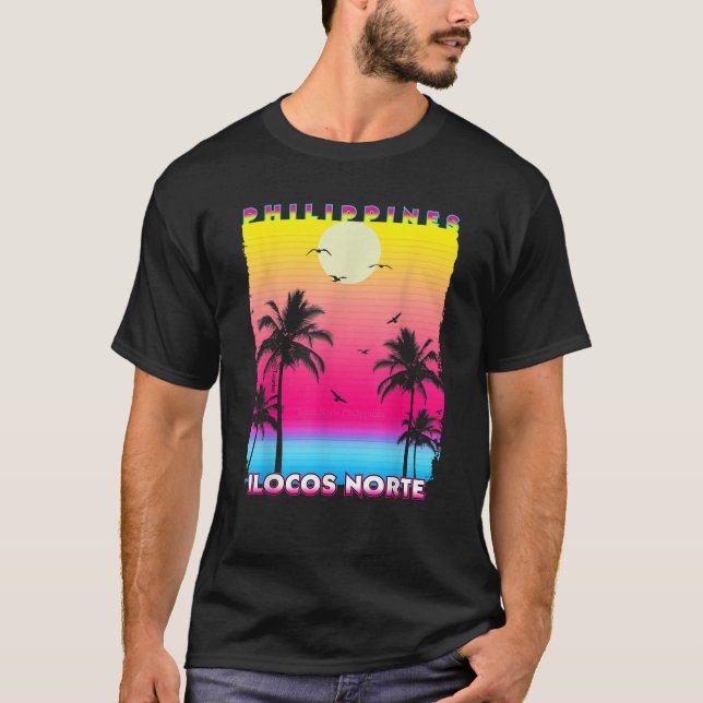Ilocos Norte Philippines ilocano 90ss Vacations Fi T-Shirt (Front)