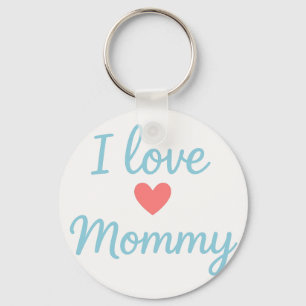 ILove Mummy Keychain – Cute Heart Gift for Mum