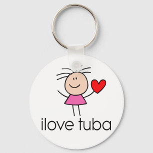 iLove Tuba Gift Key Ring