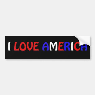 Iloveamerica Bumper Sticker