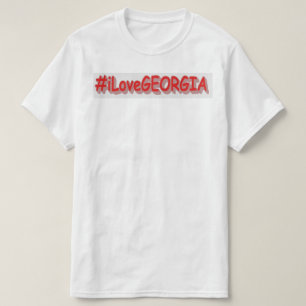 "#iLoveGEORGIA " Cute Design. Buy Now T-Shirt