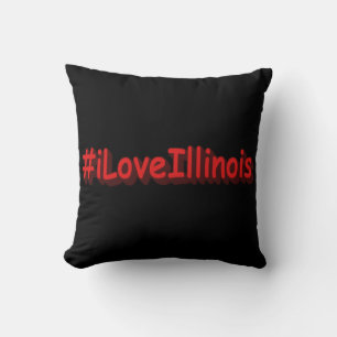"#iLoveIllinois " Cute Design. Buy Now Cushion