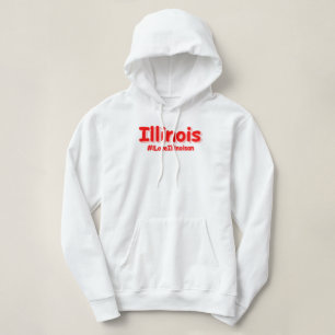 "#iLoveIllinoisan " Cute Design. Buy Now Hoodie