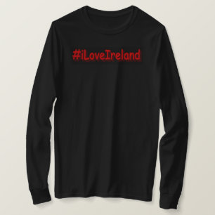 "#iLoveIrelands" Cute Design. Buy Now T-Shirt