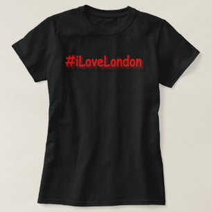 "#iLoveLondon" Cute Design. Buy Now T-Shirt