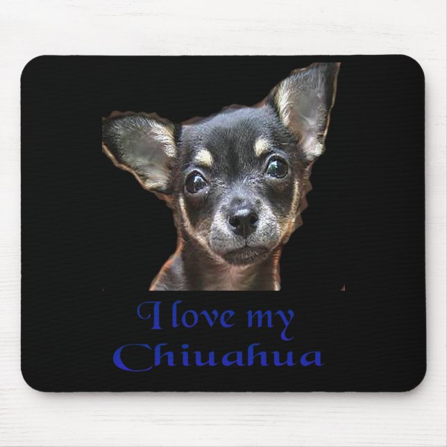 Ilovemychiwawatee Mouse Mat (Front)