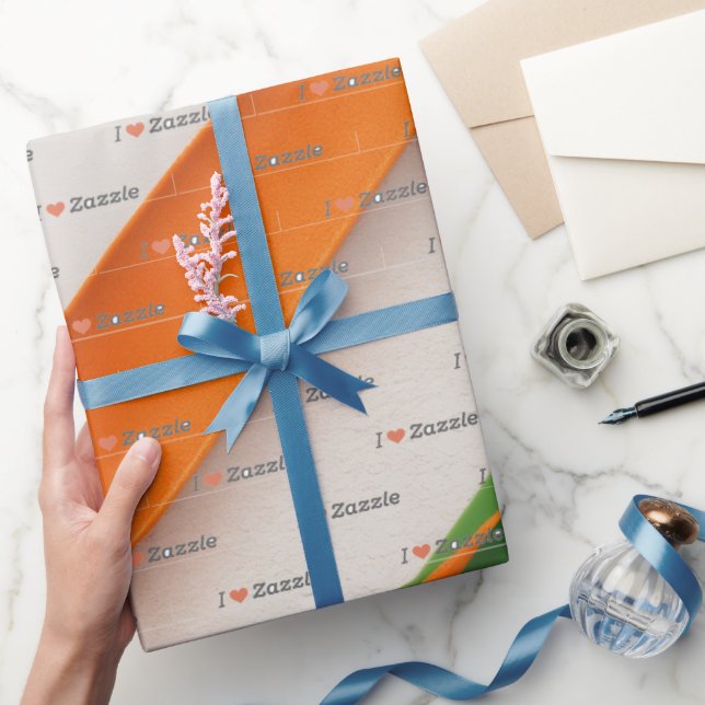 #ILoveZazzleWrapping Paper (Gifting)