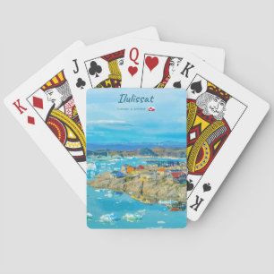 Ilulissat, Greenland - Iceberg Town Playing Cards