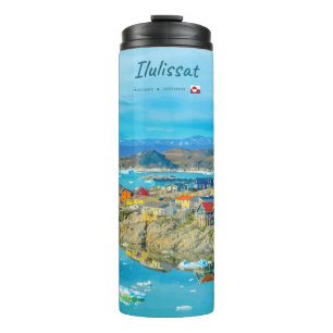 Ilulissat, Greenland - Iceberg Town Thermal Tumbler