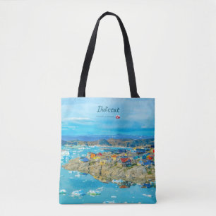Ilulissat, Greenland - Iceberg Town Tote Bag