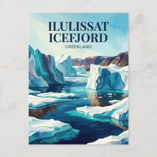 Ilulissat Icefjord, Ilulissat, Greenland Greenland Postcard