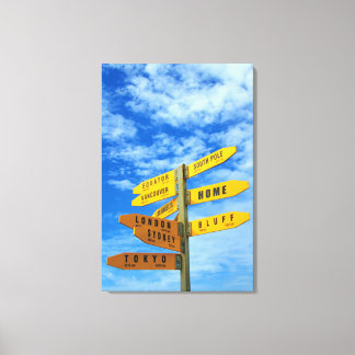 iLUV TRAVEL 24x36 Canvas Print