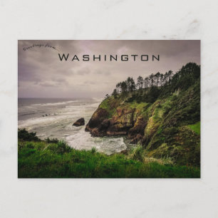 Ilwaco Washington Postcard