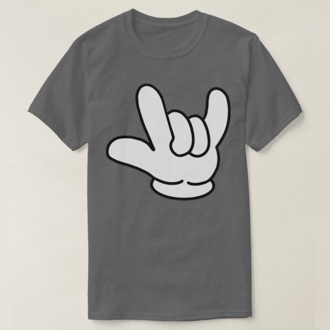 ILY ASL 1 T-Shirt (Design Front)