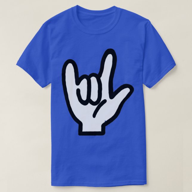 ily asl 3 T-Shirt (Design Front)