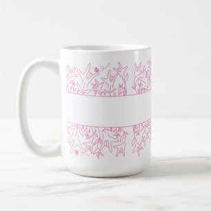 ILY Bloom - Custom Name ASL Design Coffee Mug