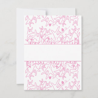 ILY Bloom - Custom Name ASL Design RSVP Card