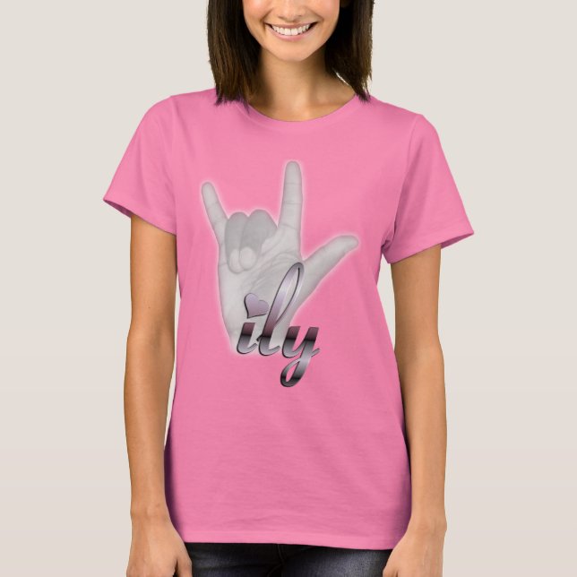 ILY hand T-Shirt (Front)