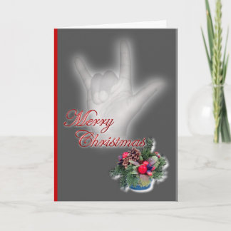 ILY - Merry Christmas Holiday Card