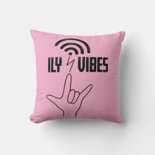 ILY Vibes - ASL Design Cushion