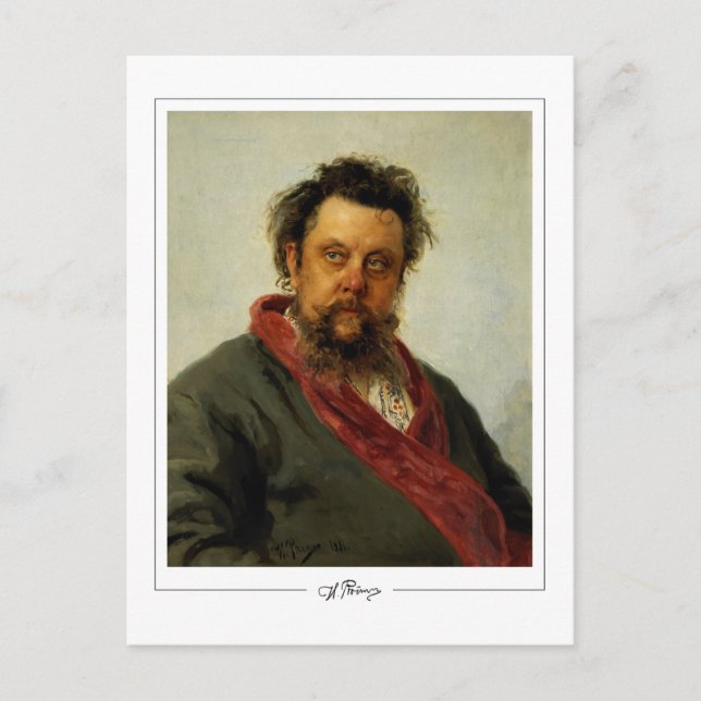 Ilya Repin #24 - Fine Art Postcard (Front)