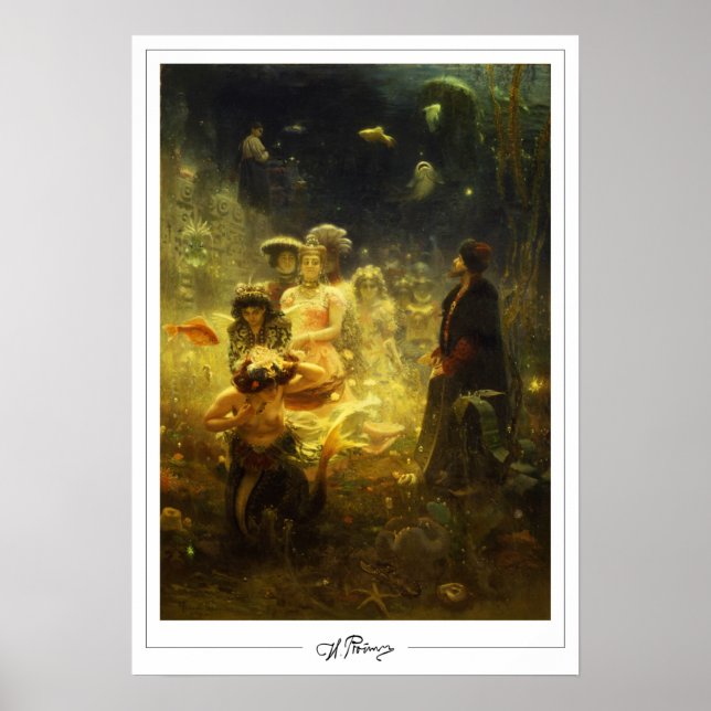 Ilya Repin Zedign Art Poster #25 (Front)
