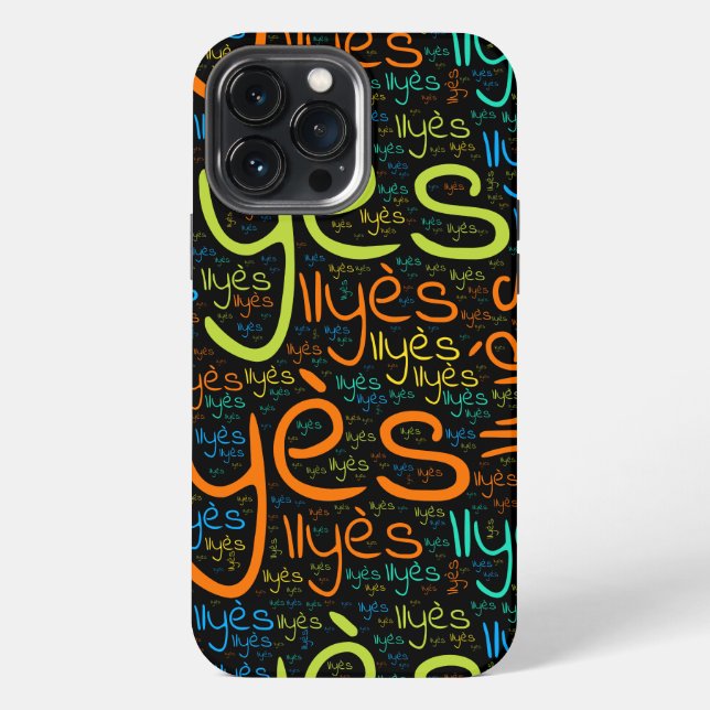 Ilyes iPhone Case (Back)