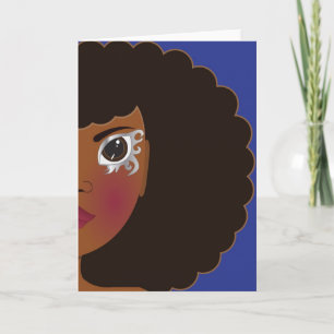 I'Lythia (Blue) Greeting Card