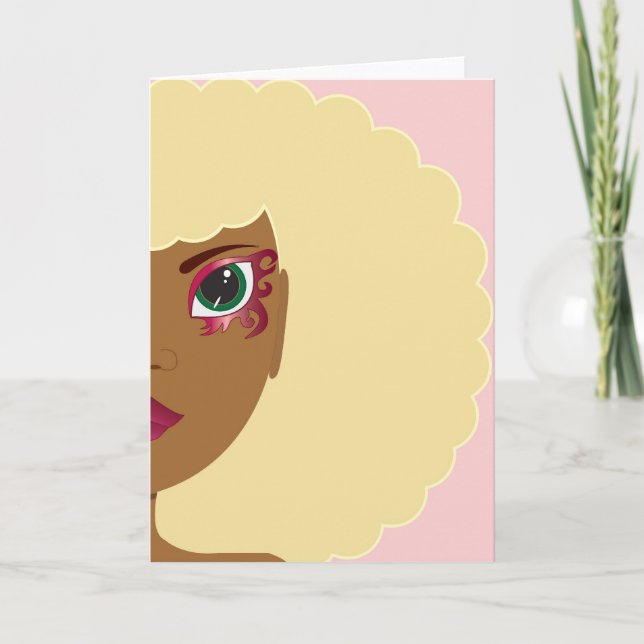 I'Lythia (Pink) Note Card (Front)