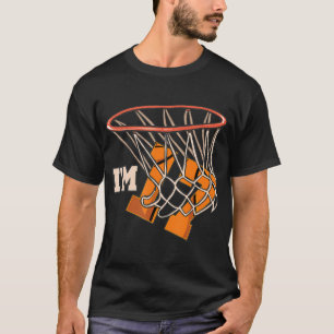 I'M 17 Basketball Theme Birthday Party Celebration T-Shirt